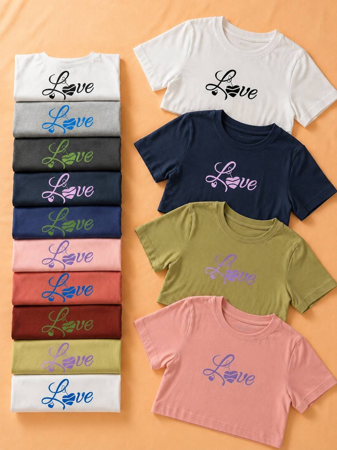 کراپ نخ پنبه اسلش love
